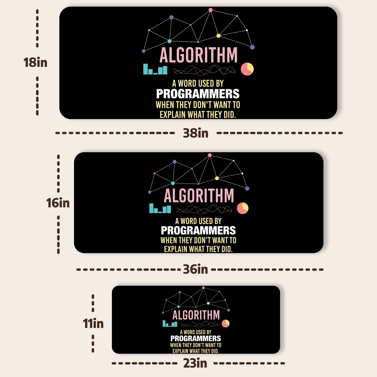 Algorithm Desk Mat