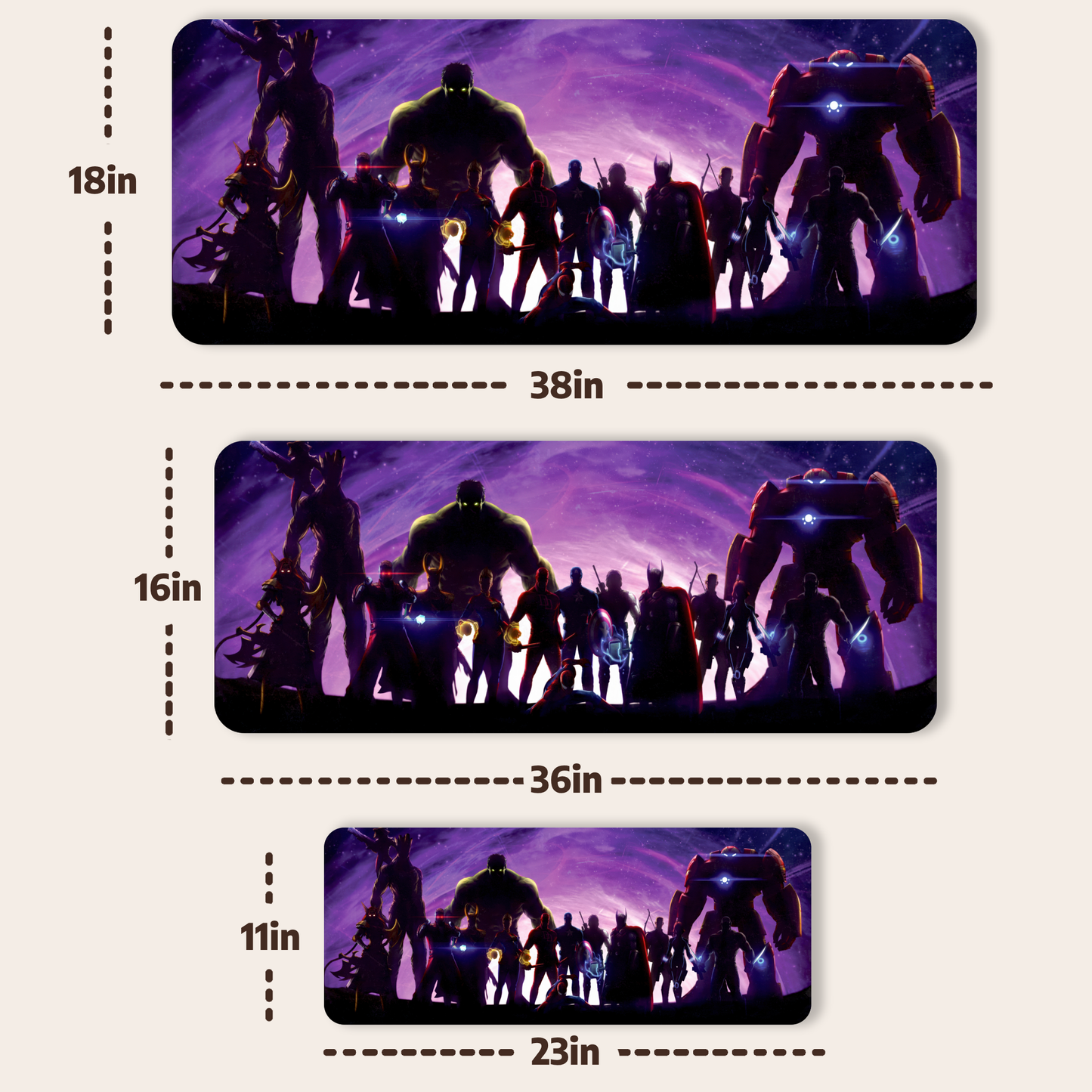 Marvel deskmat