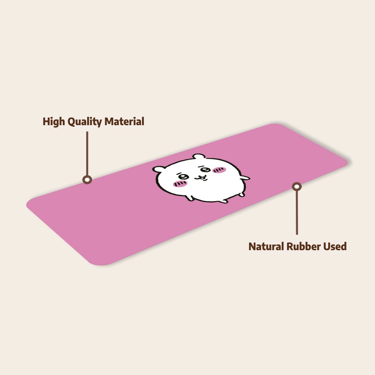 usagi chiikawa deskmat