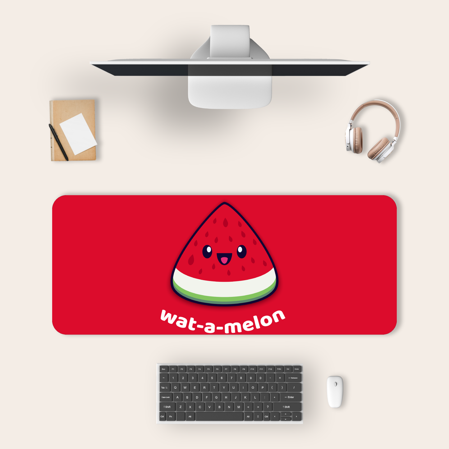 What a melon deskmat