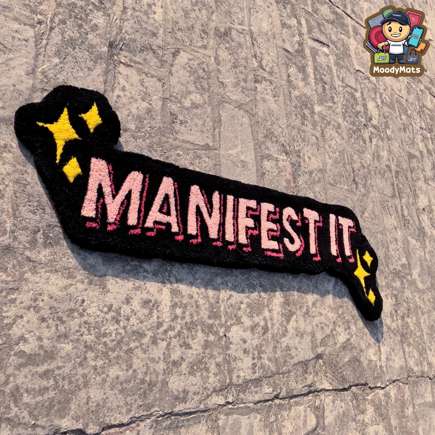 Manifest It Custom Rug
