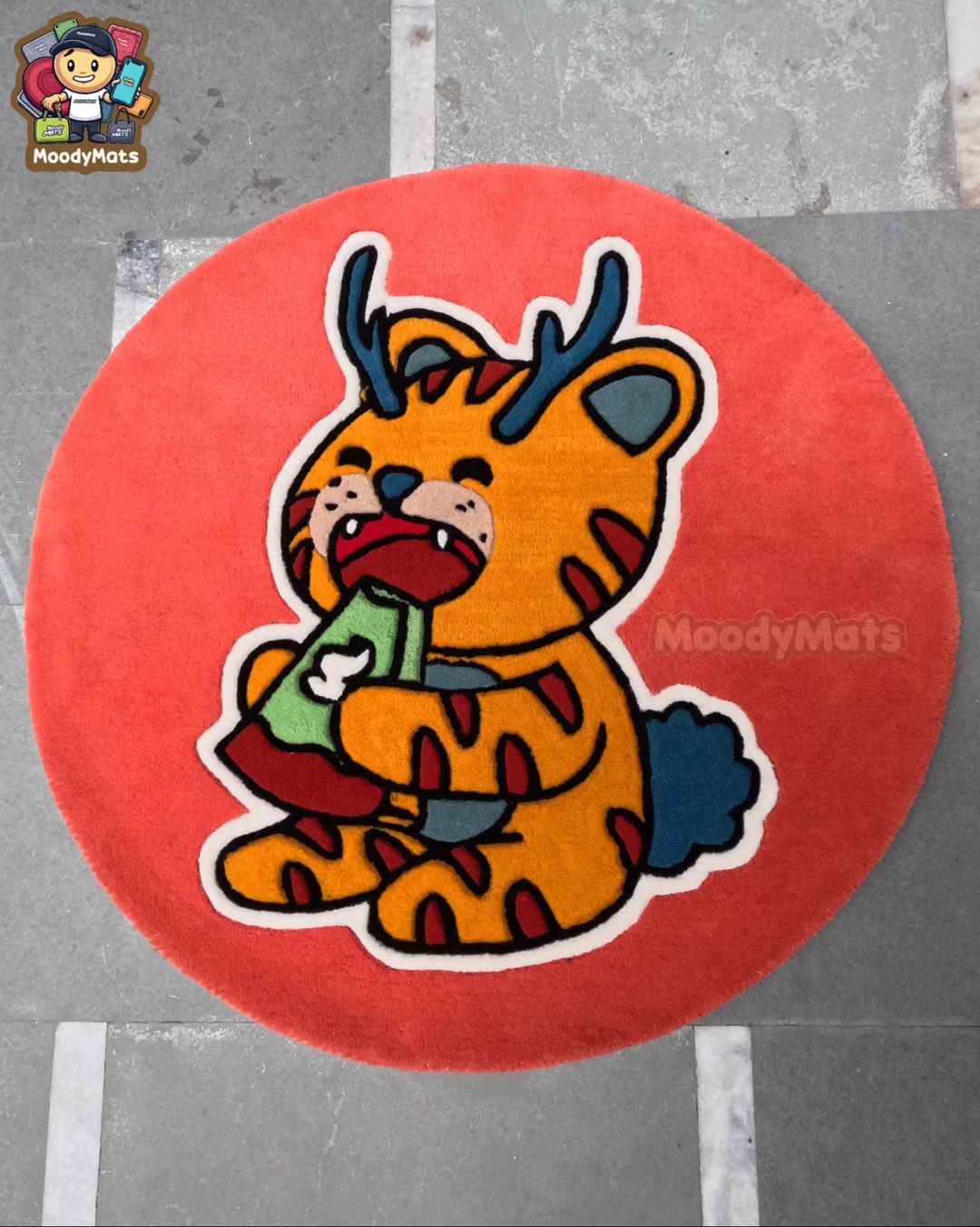 Cute Cafe Custom Rug