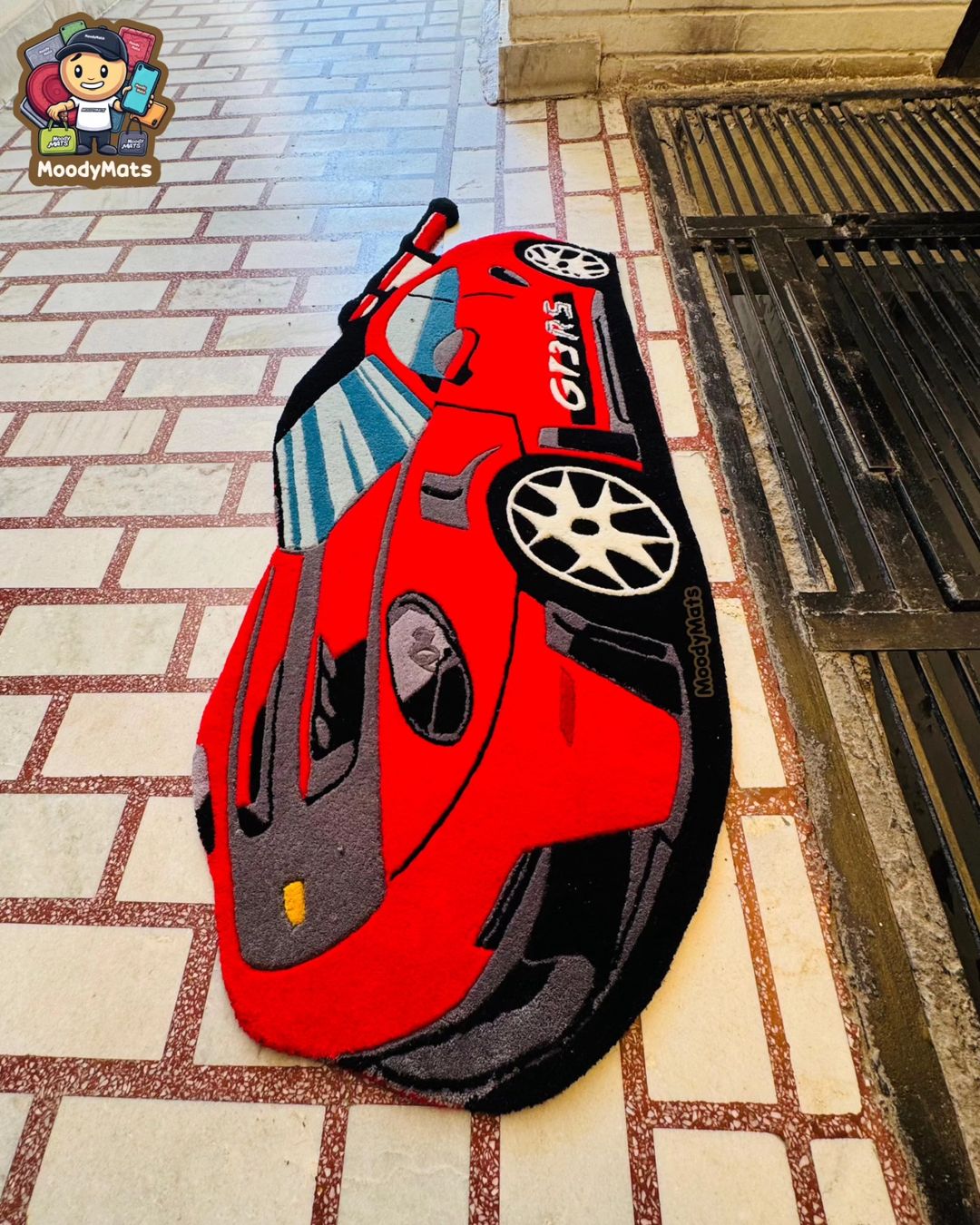 Porsche GT3 Custom Rug