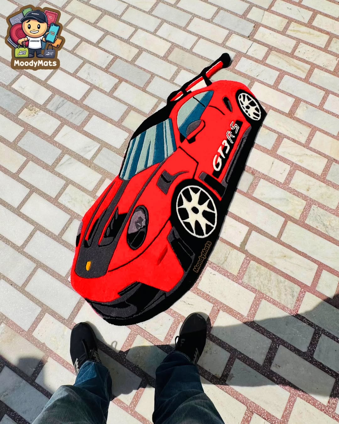 Porsche GT3 Custom Rug