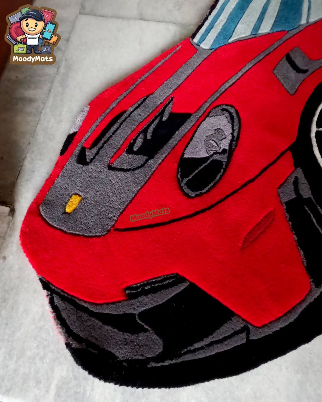 Porsche GT3 Custom Rug