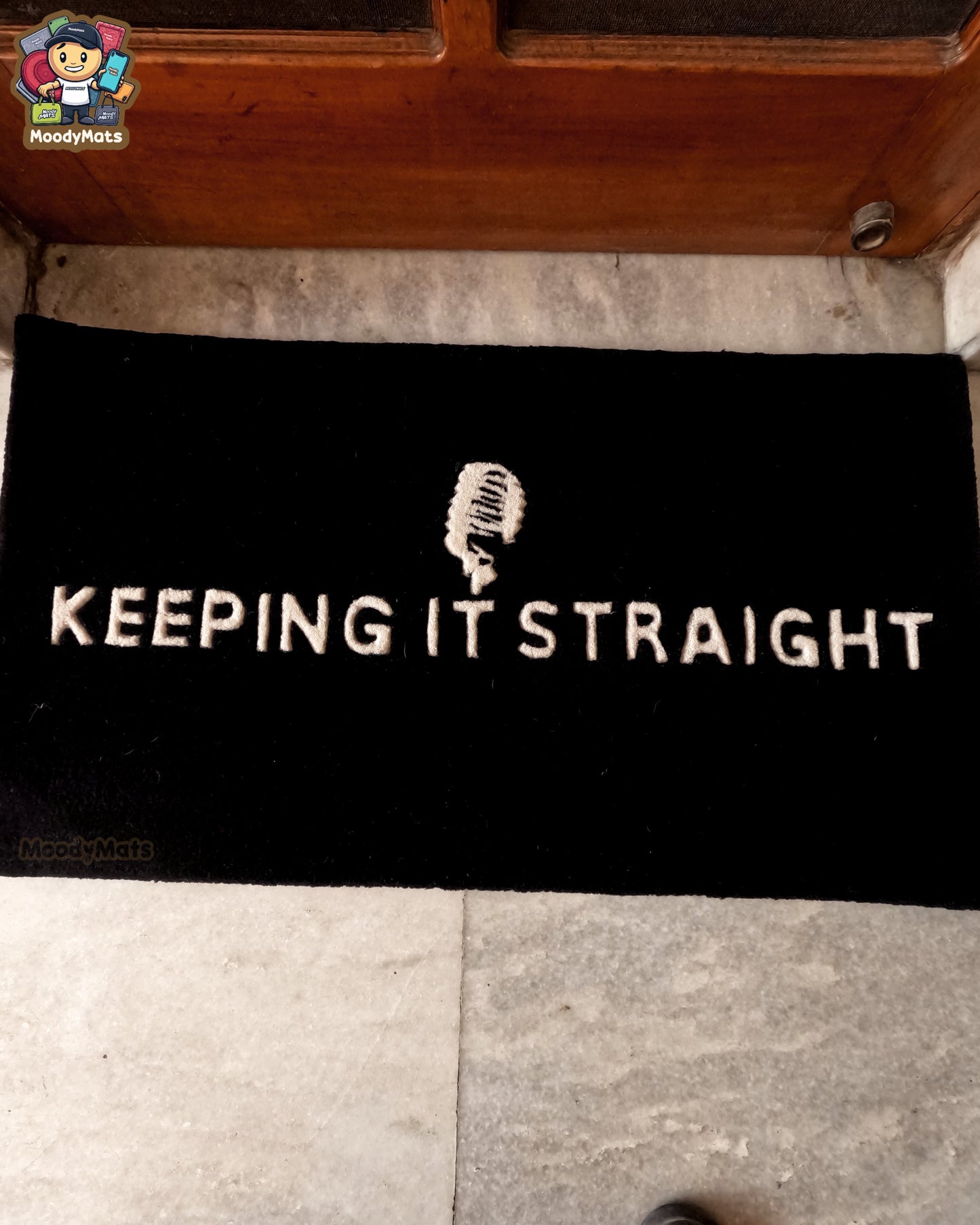 Keeping it Straight Custom Rug