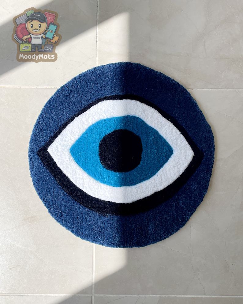 Evil Eye 2 Custom Rug