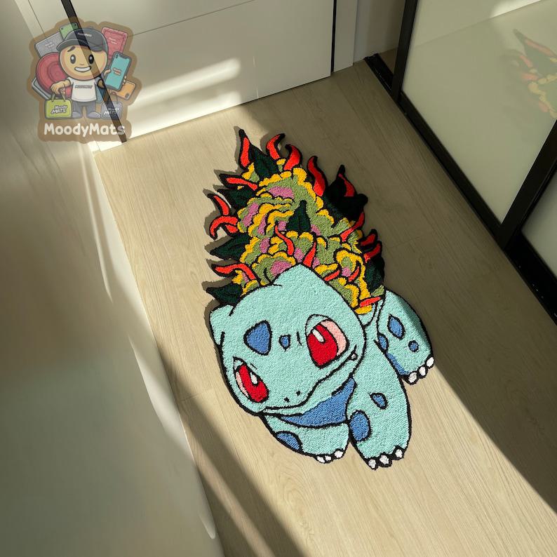 poke Bulbasaur Custom Rug