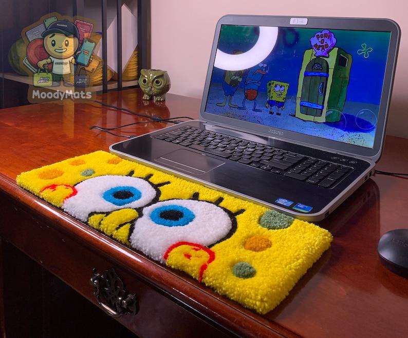 Spongebob Keyboard Rug