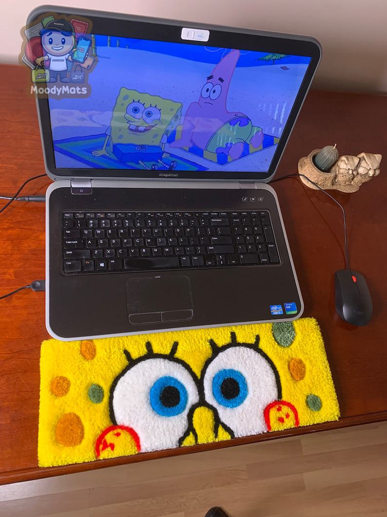 Spongebob Keyboard Rug
