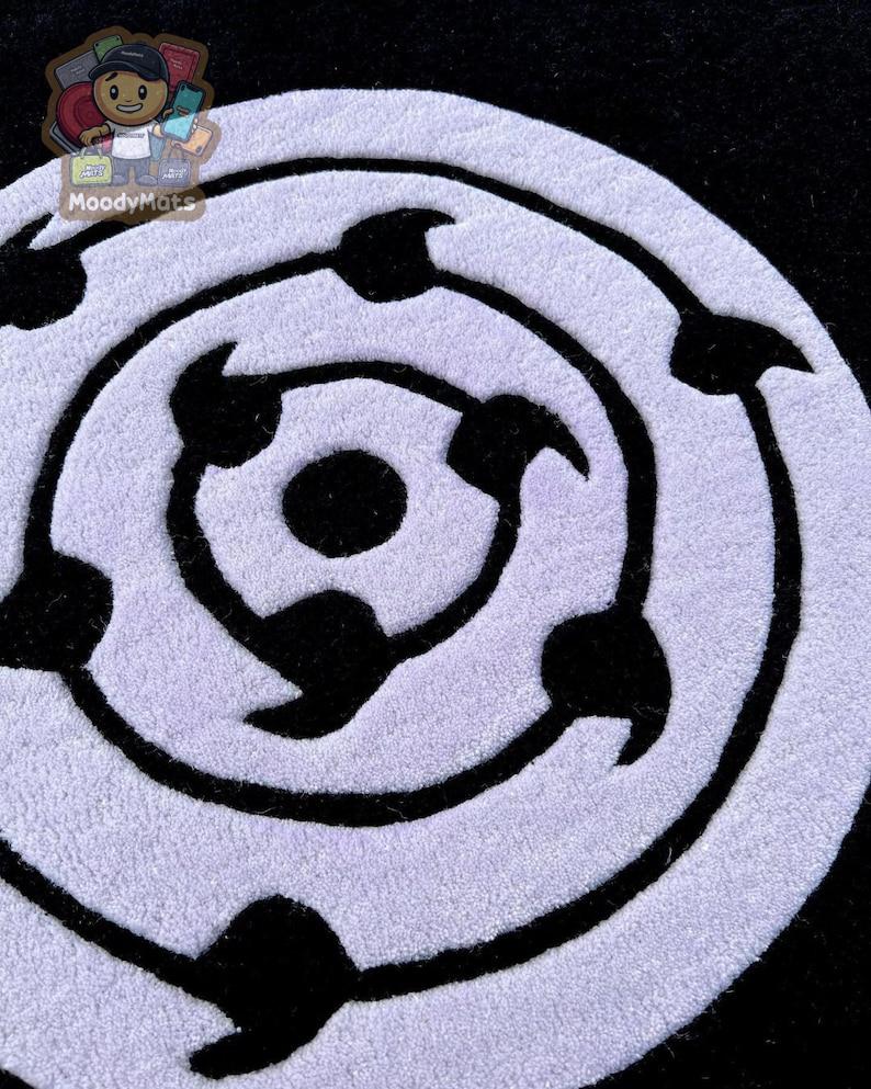 Sharingan Anime Custom Rug