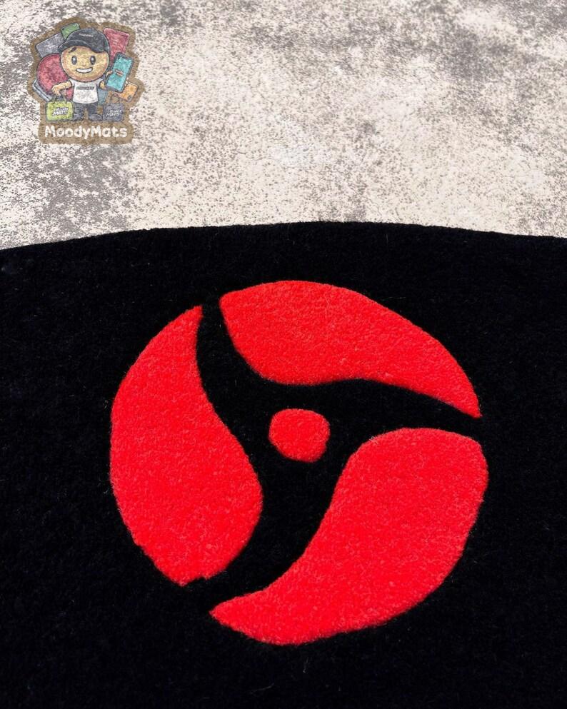 Sharingan Anime Custom Rug