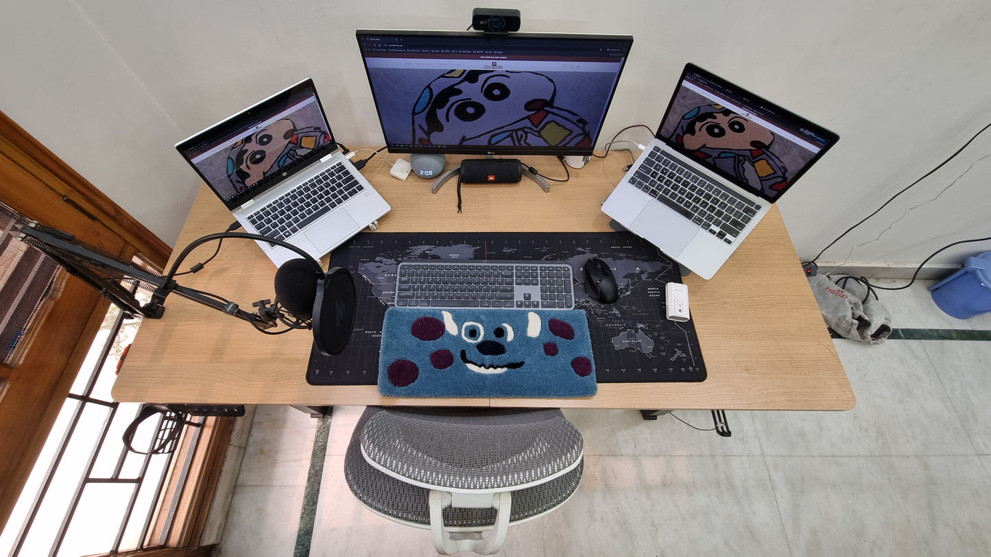 Monster Keyboard Rug