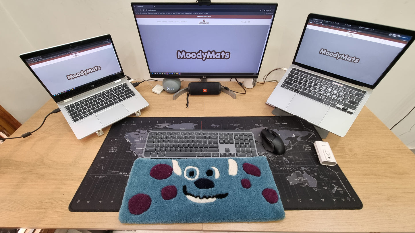Monster Keyboard Rug