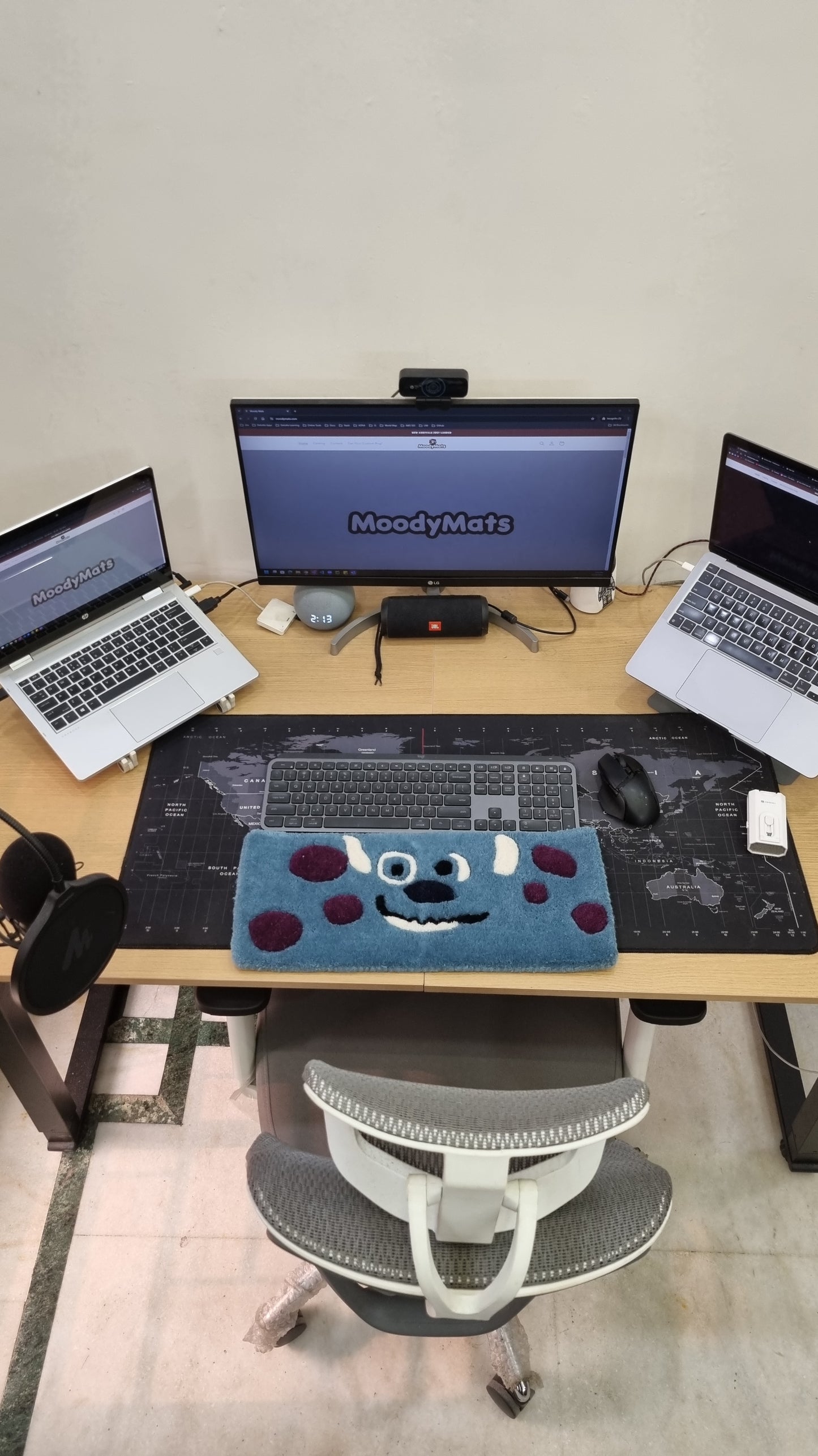 Monster Keyboard Rug