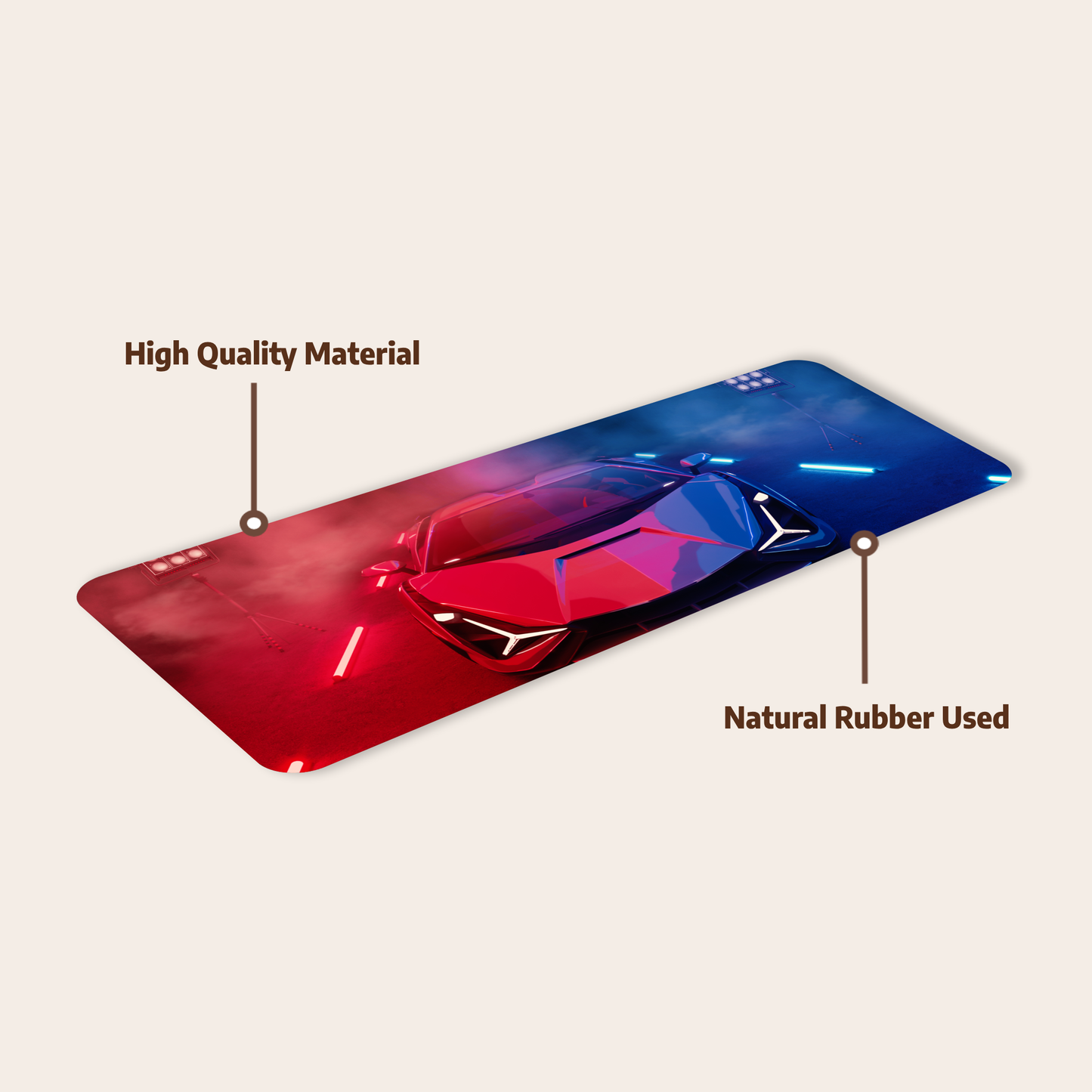 Lamborghini car deskmat