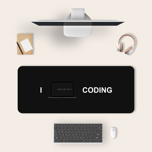 love coding deskmat