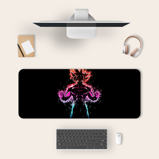 Goku ultra instinct deskmat