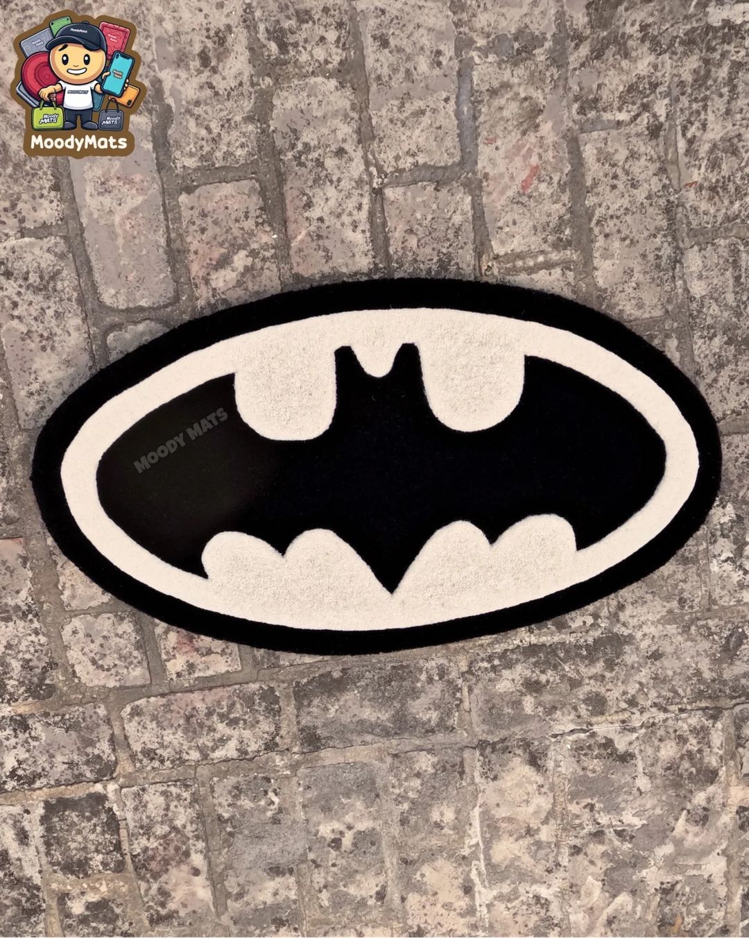 Batman Logo Custom Rug