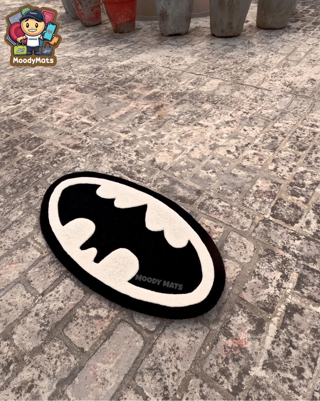 Batman Logo Custom Rug