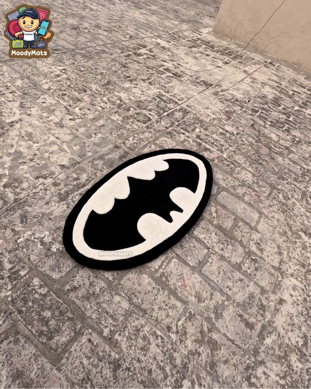 Batman Logo Custom Rug