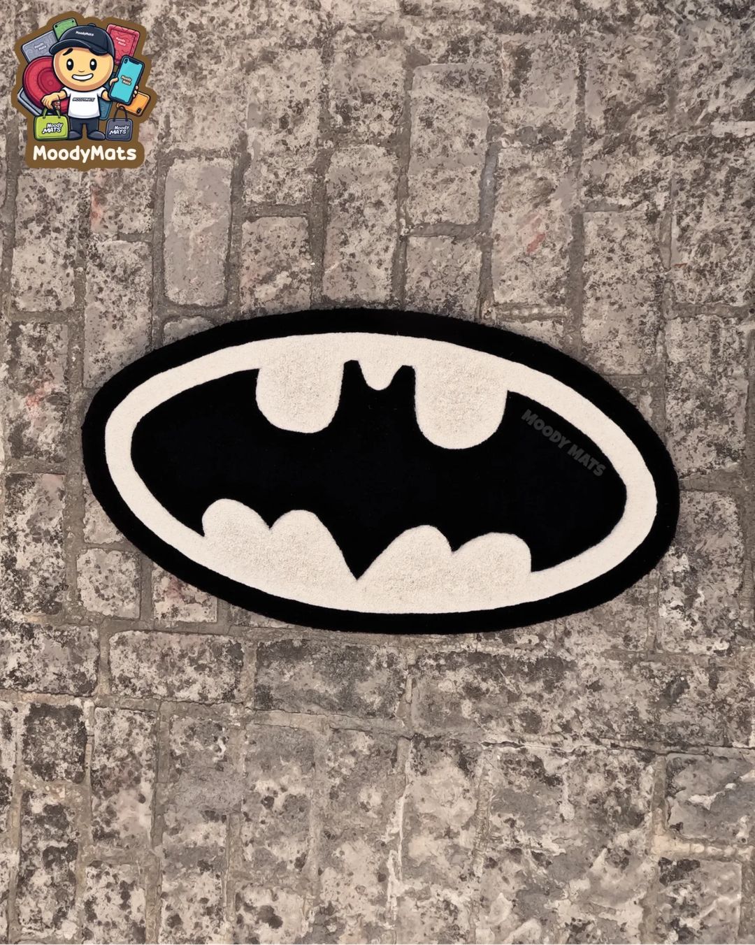 Batman Logo Custom Rug
