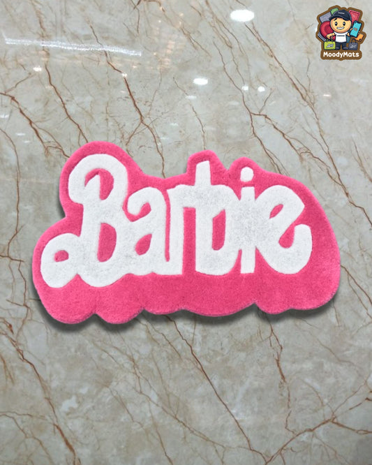 Barbie Label Custom Rug