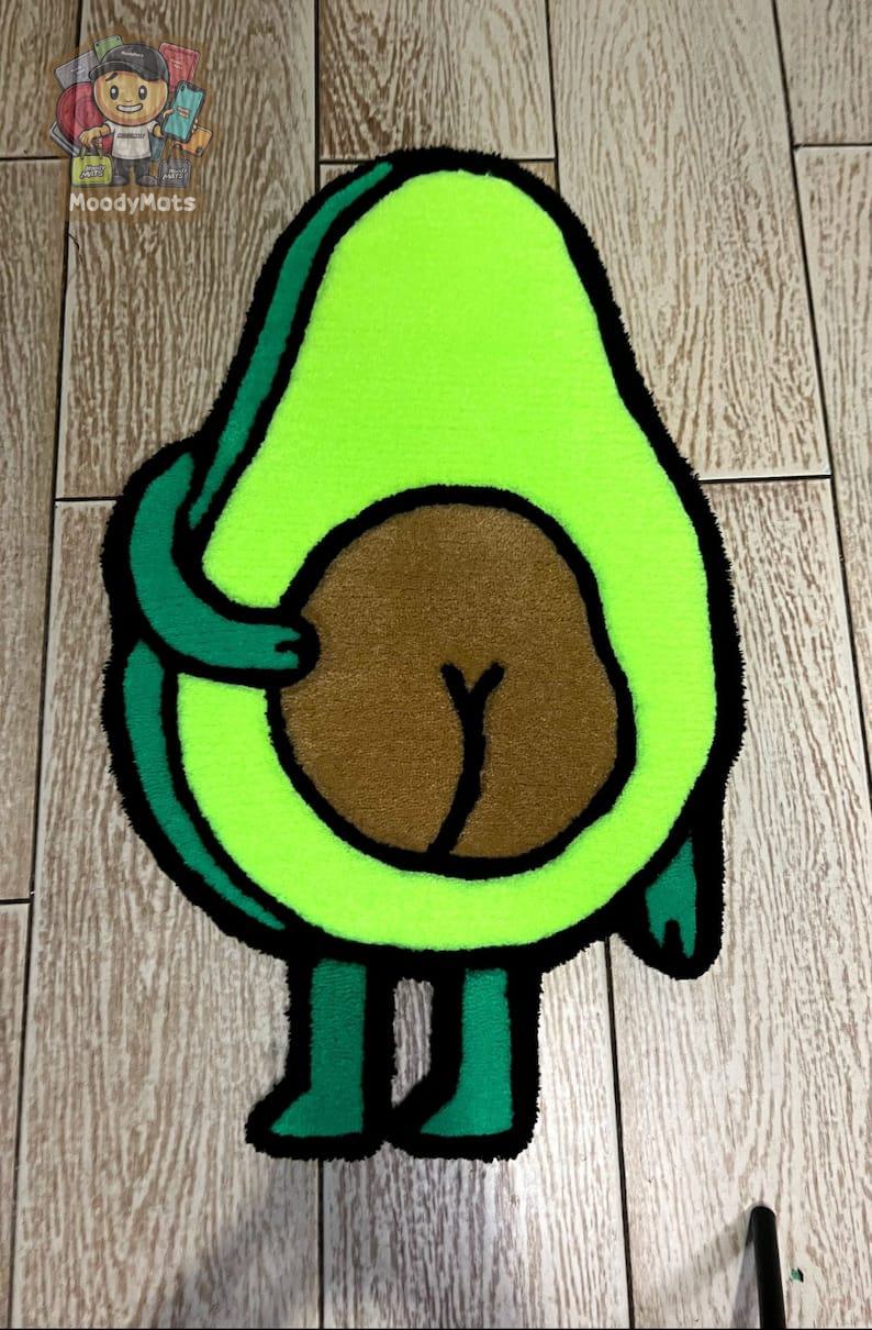 Avocado Delight Custom Rug