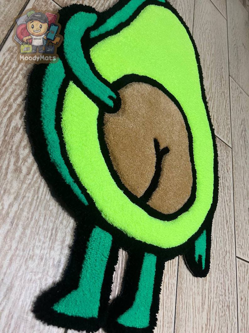 Avocado Delight Custom Rug