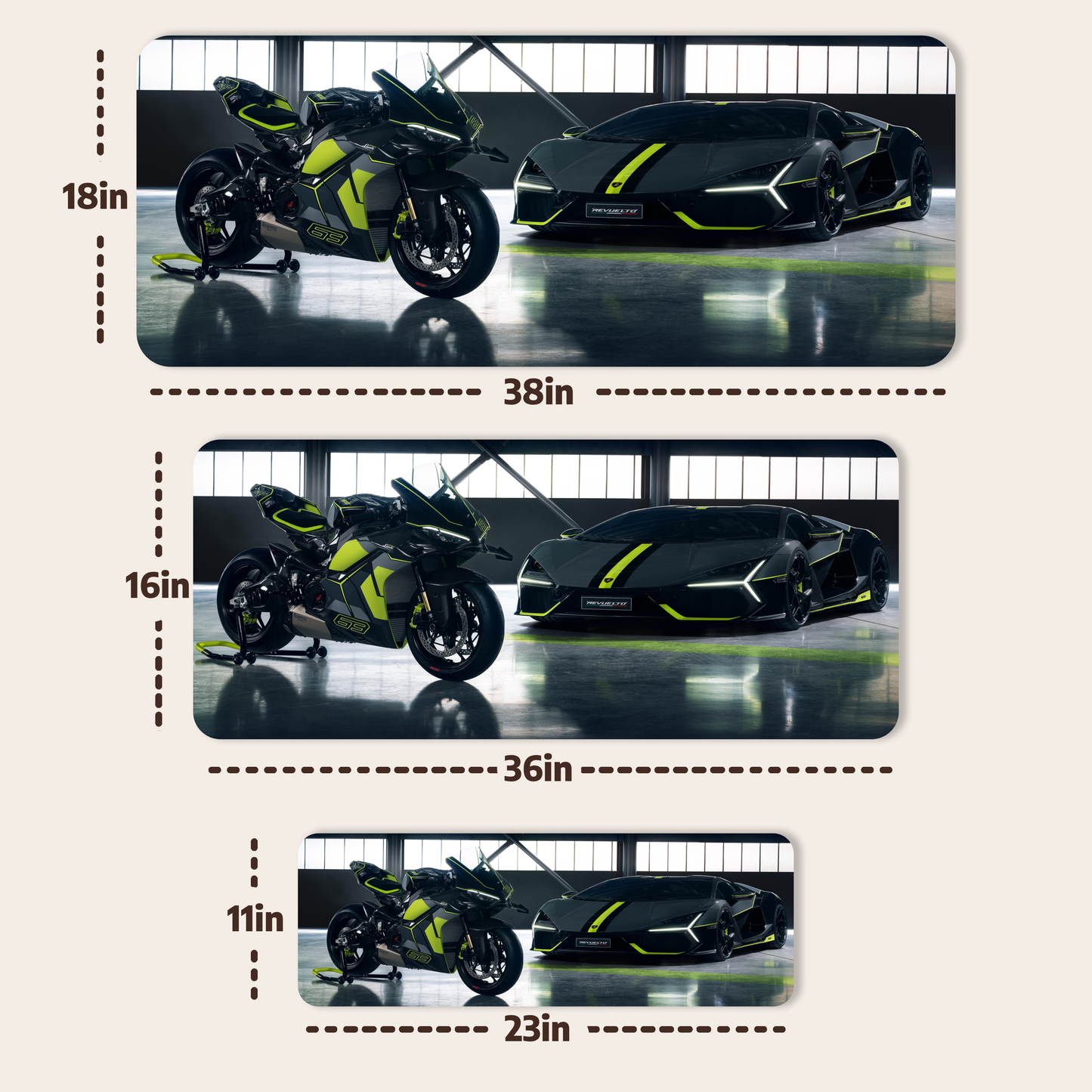 Lamborghini deskmat