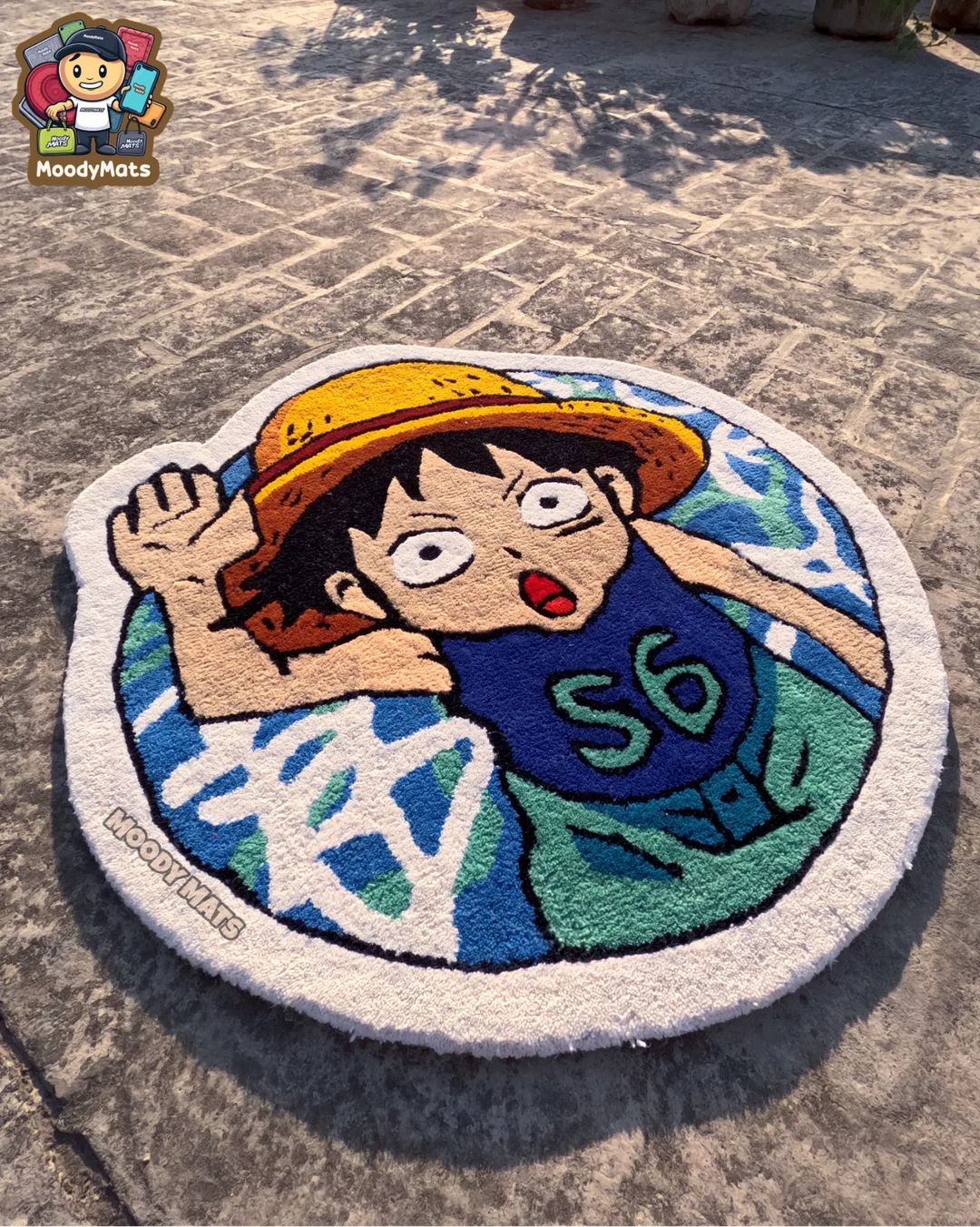 Luffy Pirate Anime Custom Rug