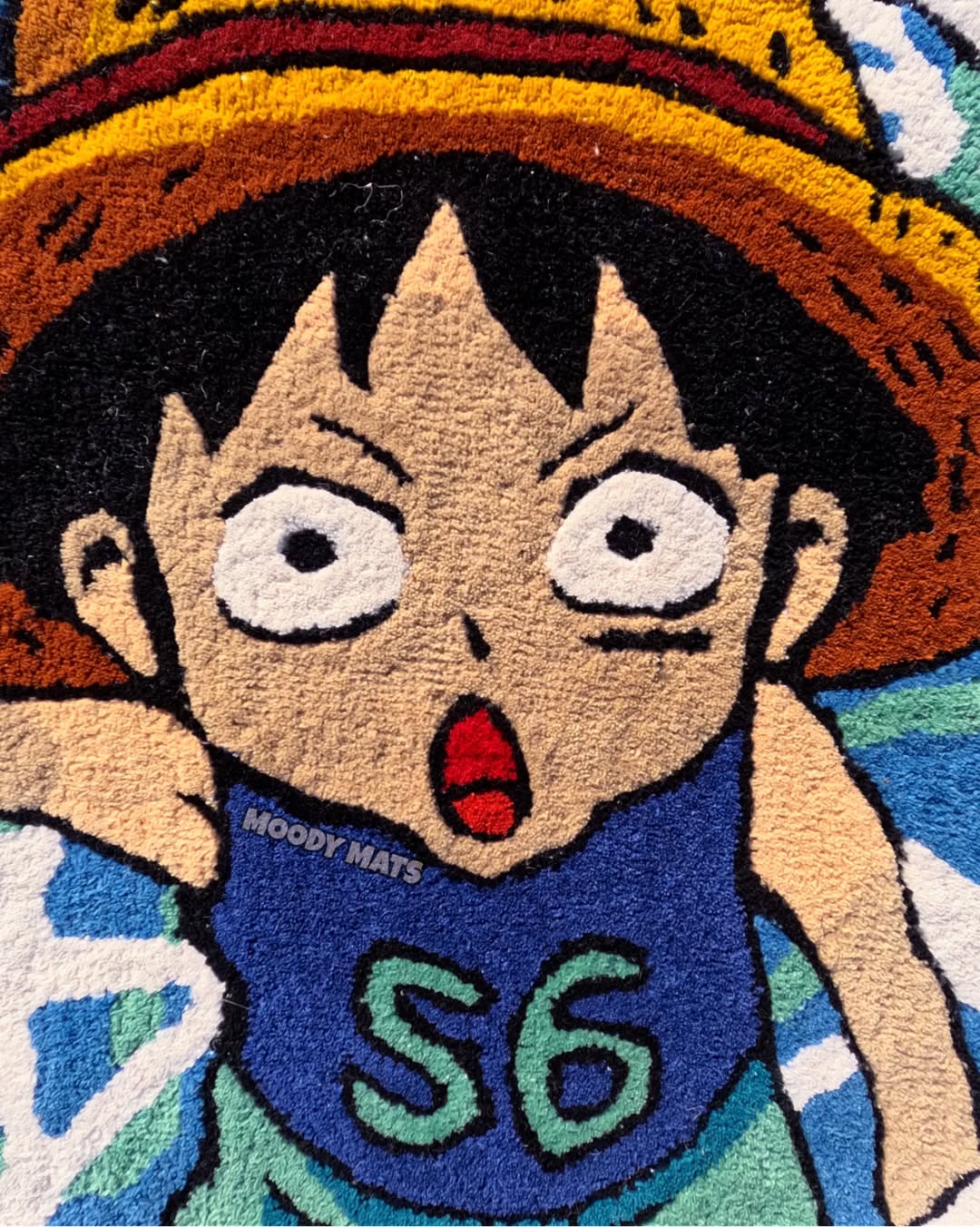 Luffy Pirate Anime Custom Rug