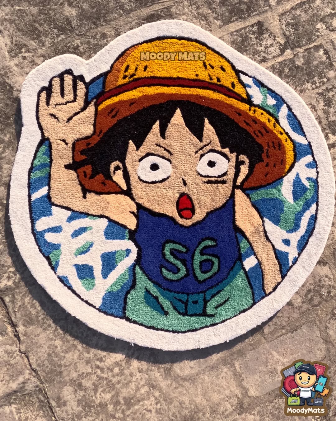 Luffy Pirate Anime Custom Rug