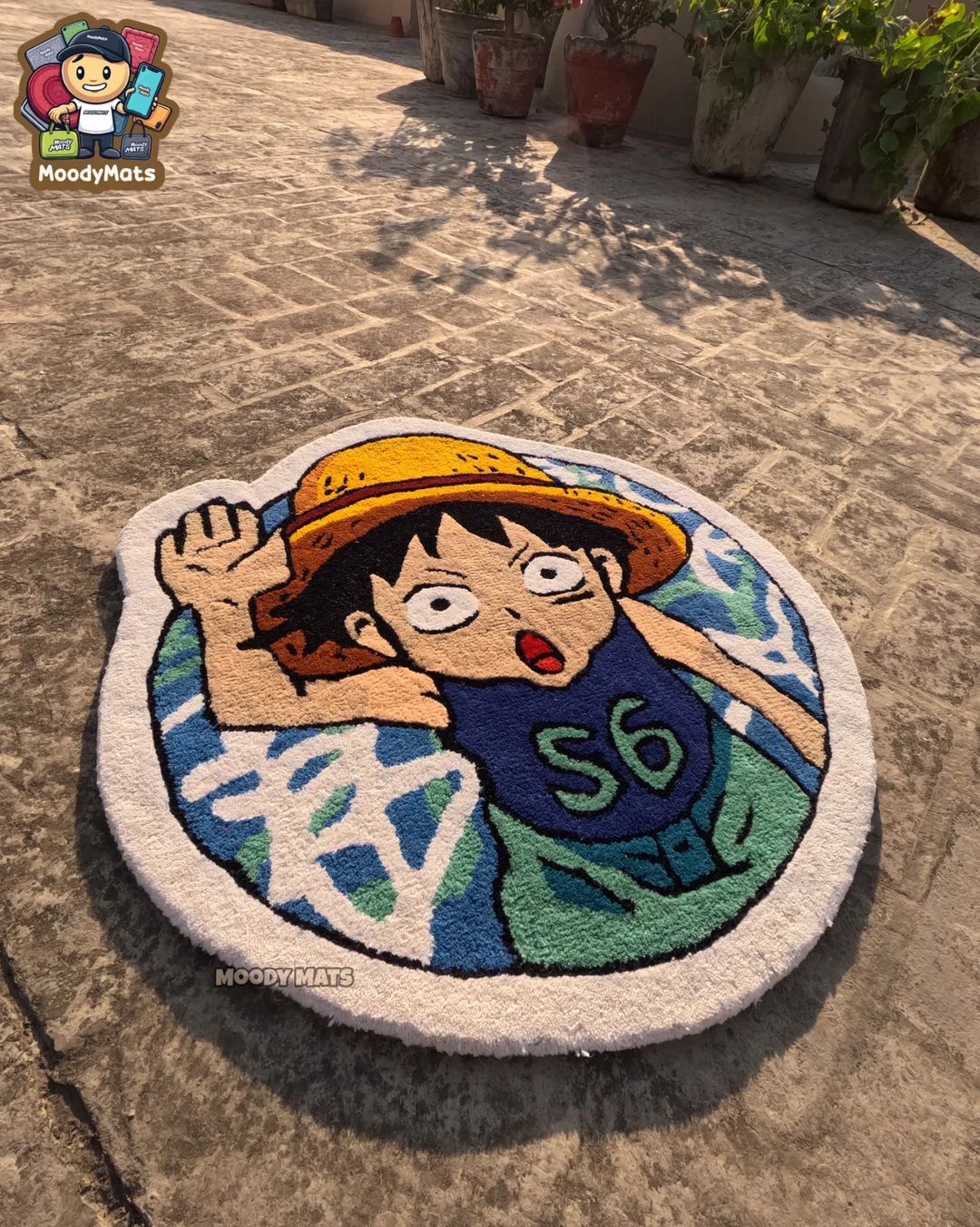Luffy Pirate Anime Custom Rug