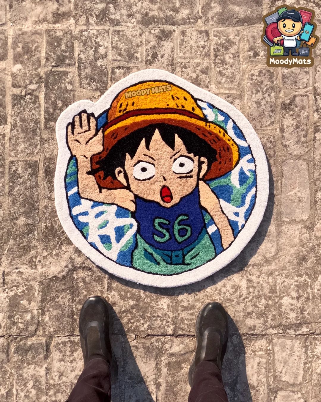 Luffy Pirate Anime Custom Rug