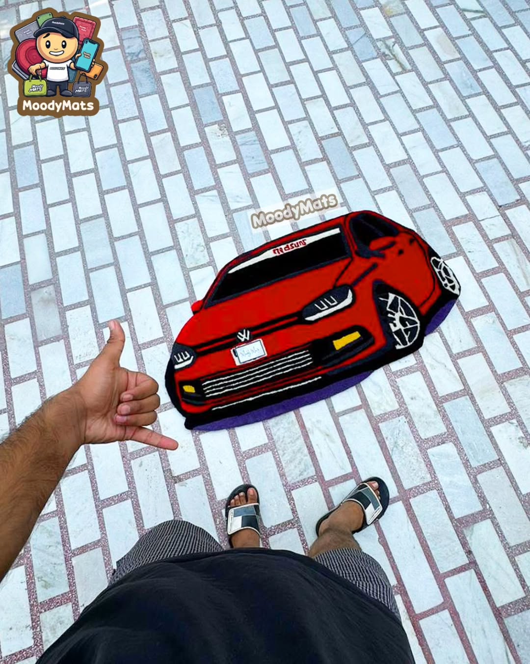 Polo Custom Car Rug