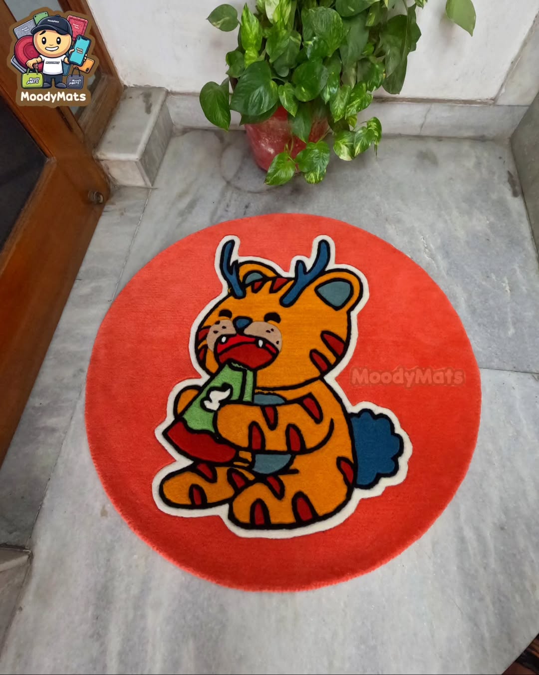 Cute Cafe Custom Rug