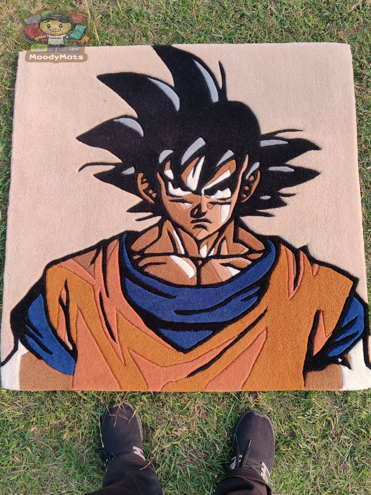 The Goku Anime Custom Rug