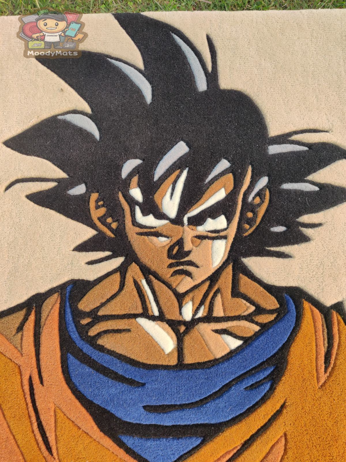 The Goku Anime Custom Rug
