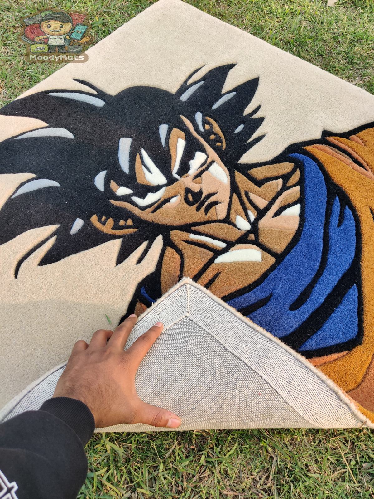 The Goku Anime Custom Rug