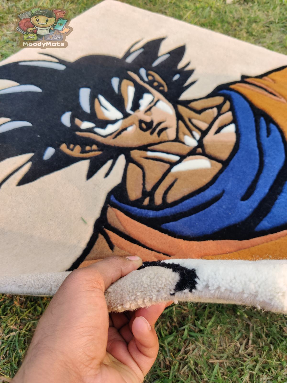 The Goku Anime Custom Rug