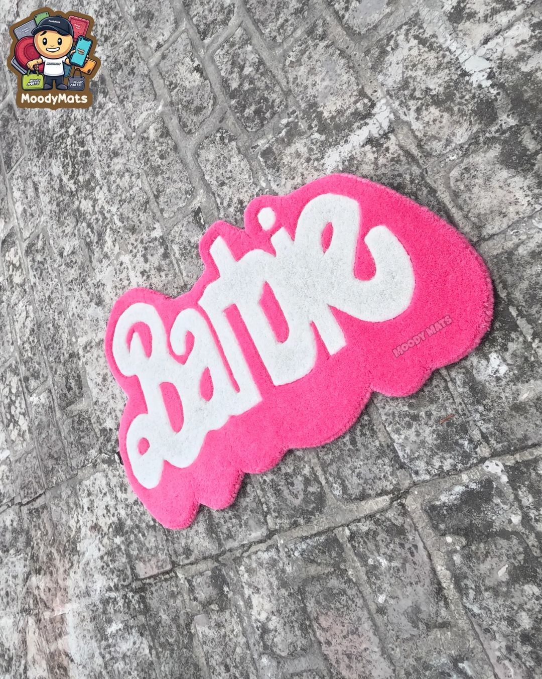 Barbie Label Custom Rug