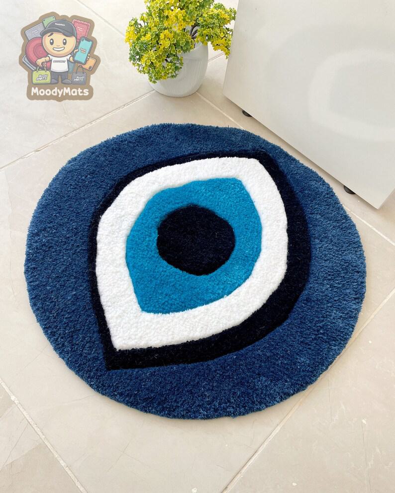 Evil Eye 2 Custom Rug