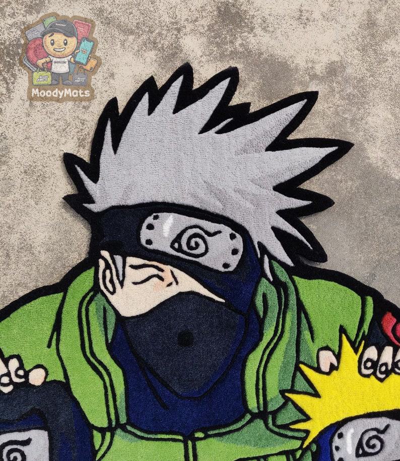 Naruto And Friends Custom Rug