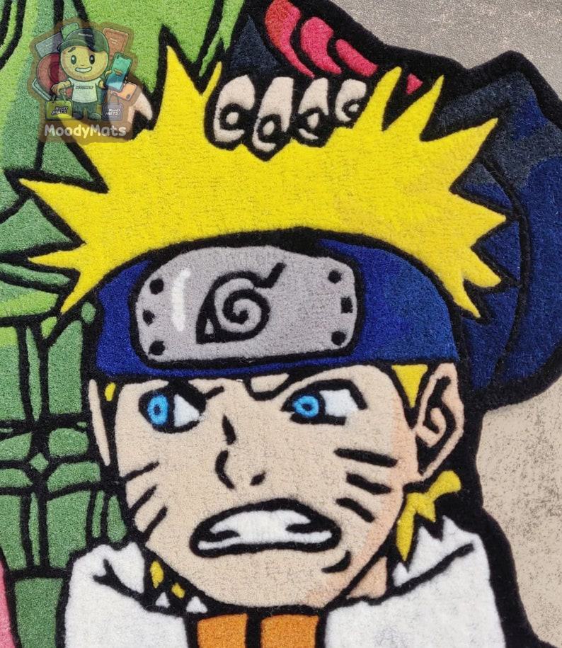 Naruto And Friends Custom Rug