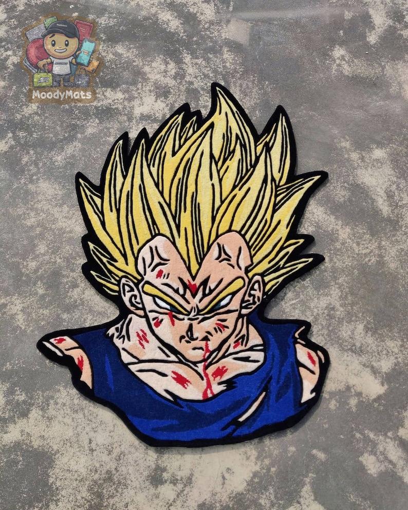 Vegeta Anime Custom Rug