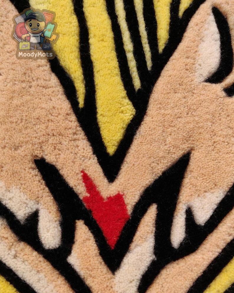 Vegeta Anime Custom Rug